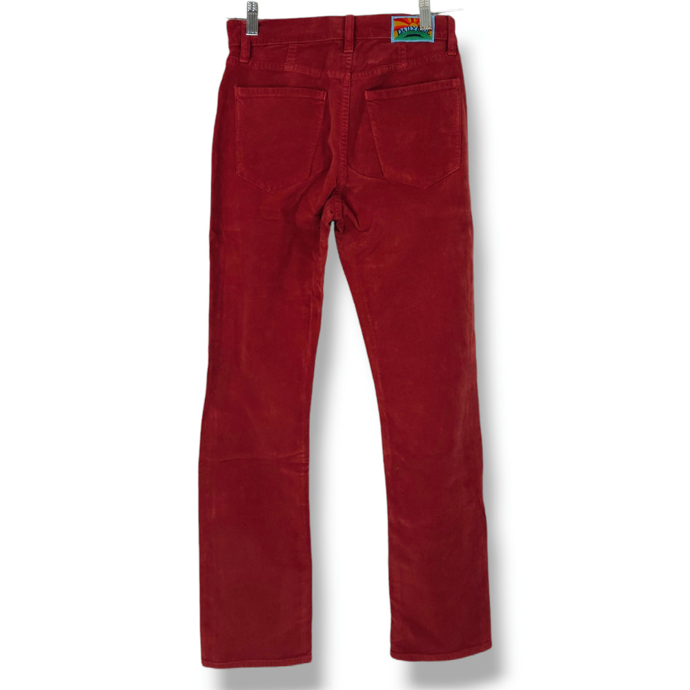 NWT Daily‎ Blue Manya Organic Cotton Velveteen Denim Jeans Sz. 25 Swing [Ruby] - Picture 5 of 11